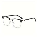 1 Piece of Men's Casual Style Half Framed...