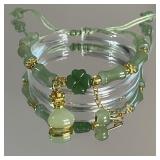 Lucky Four-Leaf Clover Bracelet for Women...
