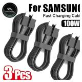 3Pcs PD 100W USB Type C to C Fast Charge Cable...