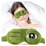 3D Frog Sleep Mask Natural Sleeping Eyeshade...