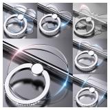 Transparent Cell Phone Ring Holder Stand...