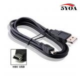 0.8M USB Cable 2.0 A Male to Mini B 5 Pin 5P T...