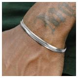 3mm Silver Color Stainless Steel Flat Chain...