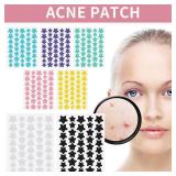 Star Acne/Pimple Patch, Yellow Star Shaped Acne...