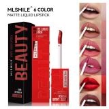 MLSMILE 6 Color Non-stick cup Velvet Satin...