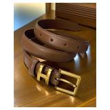 1pc women's belt for a stylish coat with a...