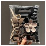 11pcs Women's High-end Frosted Clip Set Women's...