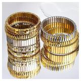 Freetry 18K Gold Plated Stainless Steel...