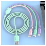 3 In 1 Fast Charging Cable For iPhone15 14 13...