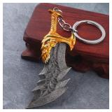 New God of War 4 Kratos Sword Keychain Pendant...