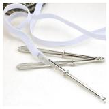 2 Pcs Stainless Steel Garment Clips DIY Sewing...