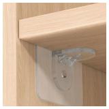 10pcs Wardrobe Divider Brackets Non-Marking...