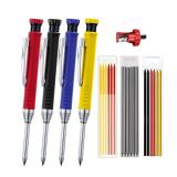 4pcs Solid Carpenter Mechanical Pencil with...