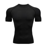 Men Compression Running T Shirt Fitness Tight...