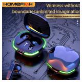 HOMEFISH Pro60 Binaural Wireless TWS Wireless...