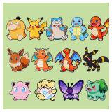 Cute Anime Monster Enamel Pin Cool Duck Turte...