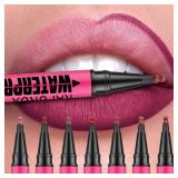 1PC Liquid Matte12-Color Lipliner Pencil...