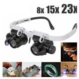 2XLED Watch Jeweler Repair Magnifier...