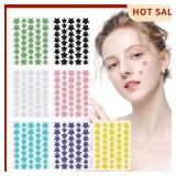40pcs Pimple Patches Colorful Star-Shaped PE...