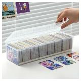 Clear Plastic Compartmentalized Organizer Box...