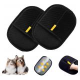 Magic Pet Static Hair Removal Gloves  Brush...
