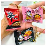 Simulation Instant Noodles Keychain On The...