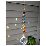 1pc Crystal Suncatcher Mobile Meditation Home...