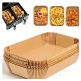 100pcs Disposable Air Fryer Paper Rectangle...