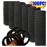 High Elastic Hair Bands For Girls Black...
