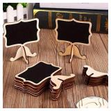 10Pcs Chalkboard Labels With Easel Mini...