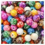 100 Pieces Of Crystal Flower Circular Acrylic...