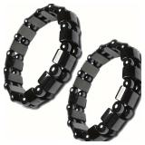 A Black Gallstone Magnetic Bracelet for Men and...