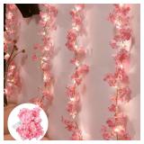 2M 20LEDs Cherry Blossom String Light Garland...