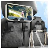 4 Pcs Car Back Seat Hook Hanging Storage Mobile...
