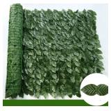 Artificial Ivy Hedge Green Leaf Fence Panels...
