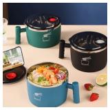 Stainless Steel Bowl With Lid For Instant...