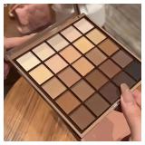 25 Color Eyeshadow Palette - Neutral Gray and...