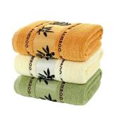 Set of 1 Bamboo Fiber Towels Sets Home Bath...