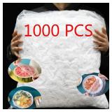 200 Pcs Disposable Food Cover Saran Wrap Bowel...