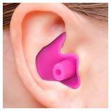1 Pair Waterproof Soft Earplugs Silicone...