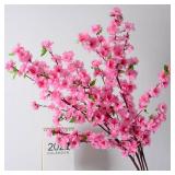 Sakura Artificial Flowers Bouquet for Garden...
