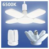 E27 Fan Shape Foldable 28W LED Bulb AC220V...
