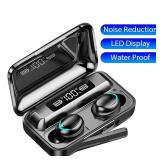 F9 Wireless Earphones LED Dislpaly Binaural TWS...