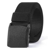 2 Pcs Military Automatic Buckle Nylon Belt...