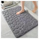 3D Non Slip Bathroom Mat Bath Mats Absorbent...