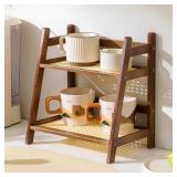 Countertop Organizer 2 Layer Coffee Cup Holder...