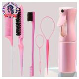 6pcs/Set Hair Brush Set Hairdressing Spray...
