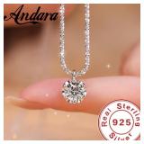 Andara Luxury 925 Sterling silver plated AAAAA...
