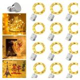 Outside 10 Pack Waterproof Mini Fairy Lights...