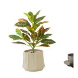 Artificial Plants Fake Ficus Tree Tropical...